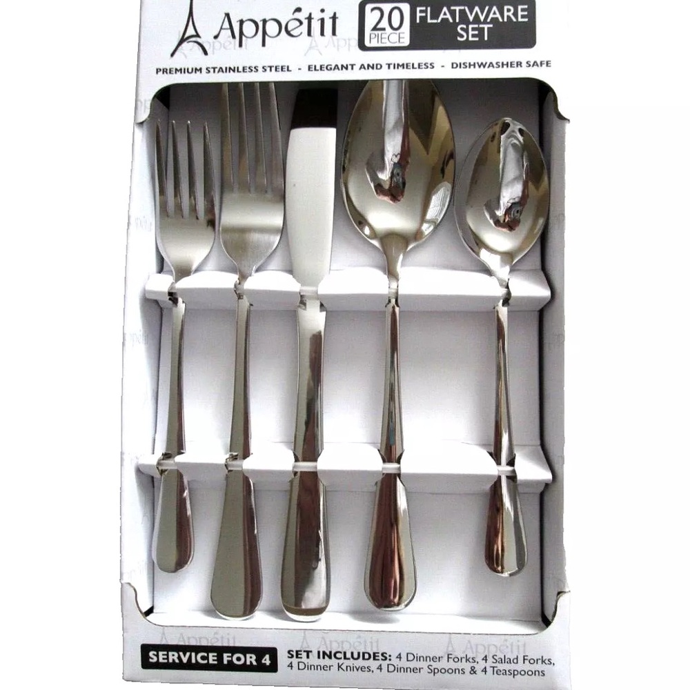 Appetite 20 Piece Silverware Set
